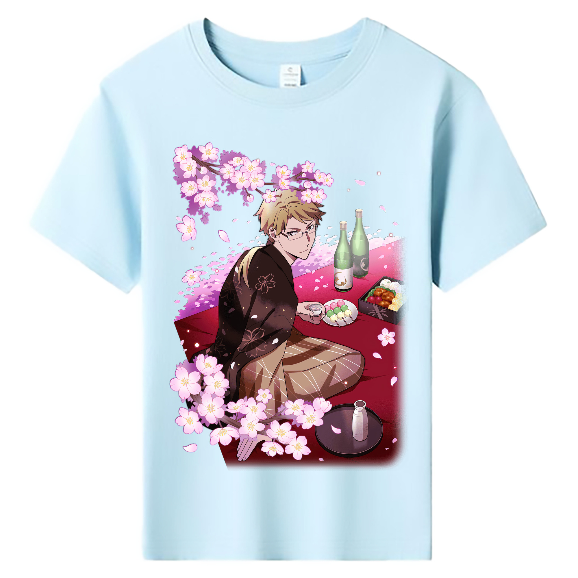 （画像用） 文豪ストレイドッグス Bungo Stray Dogs 綿100％キッズTシャツ（フロントプリント）